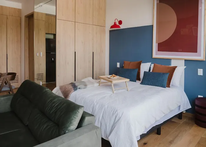 Loft In Roma Norte - Design, Rooftop And Ac